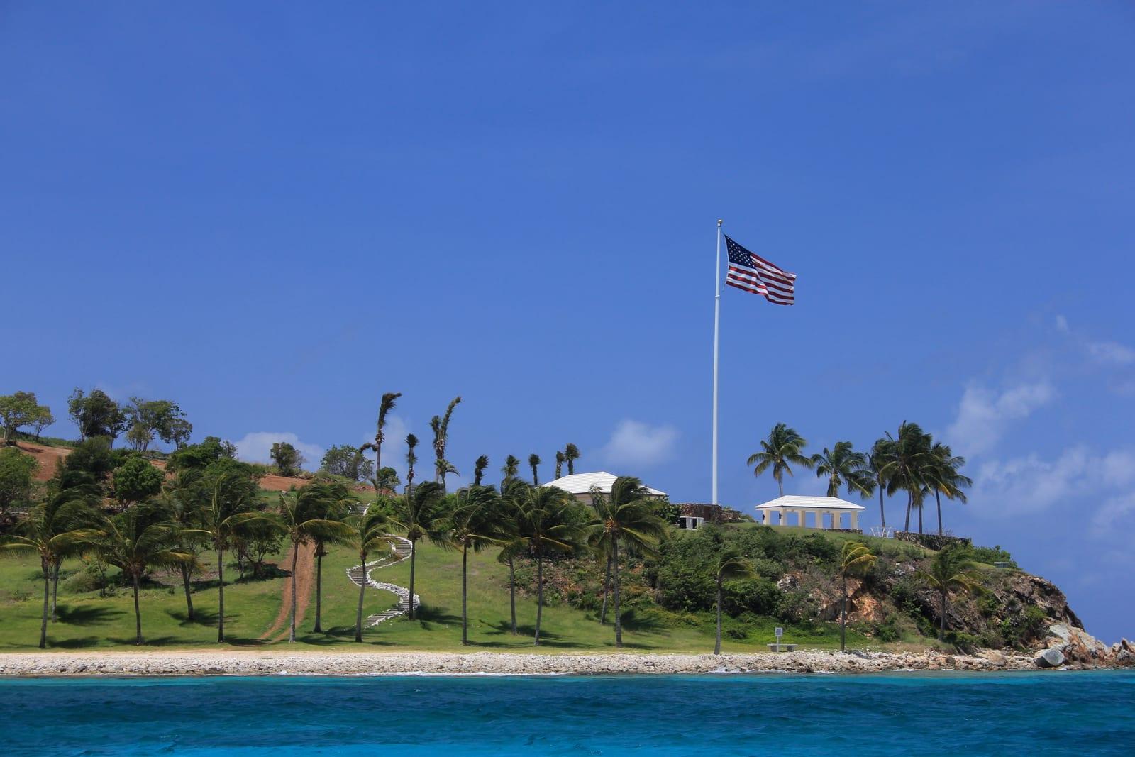 Little St James island, US Virgin Islands, in 2013