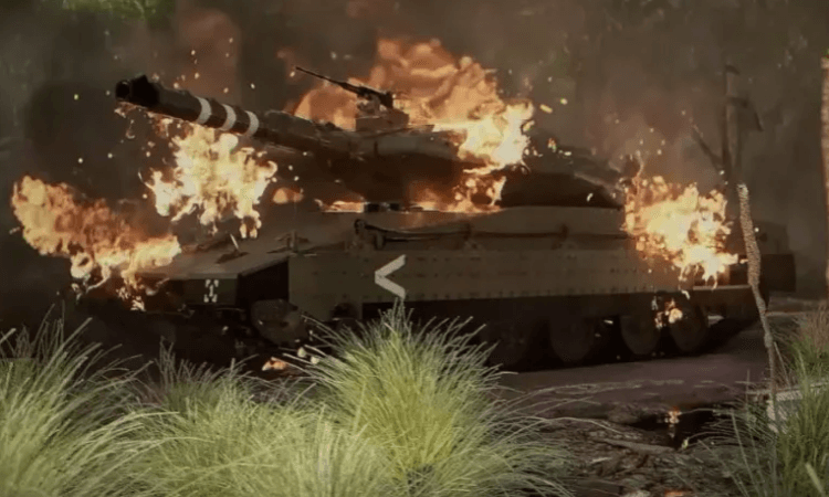 Hezbollah Targets Two Merkava Tanks Near Al-Qantara After Missile Attack From Lebanon