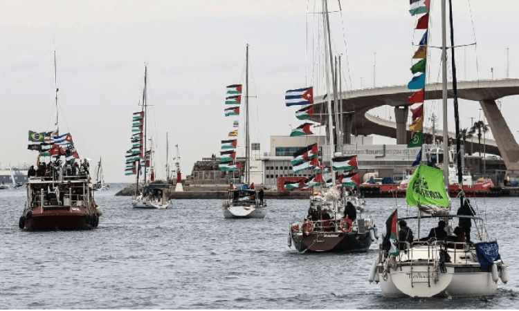 Israel Abducts and Illegally Detains 178-180 Global Sumud Flotilla Activists Off Crete