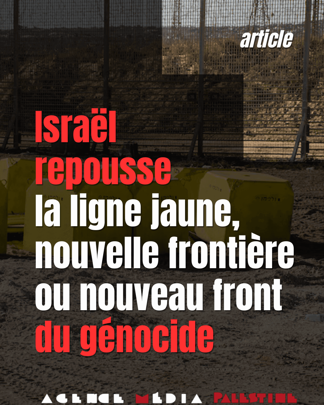 Image from Agence Media Palestine