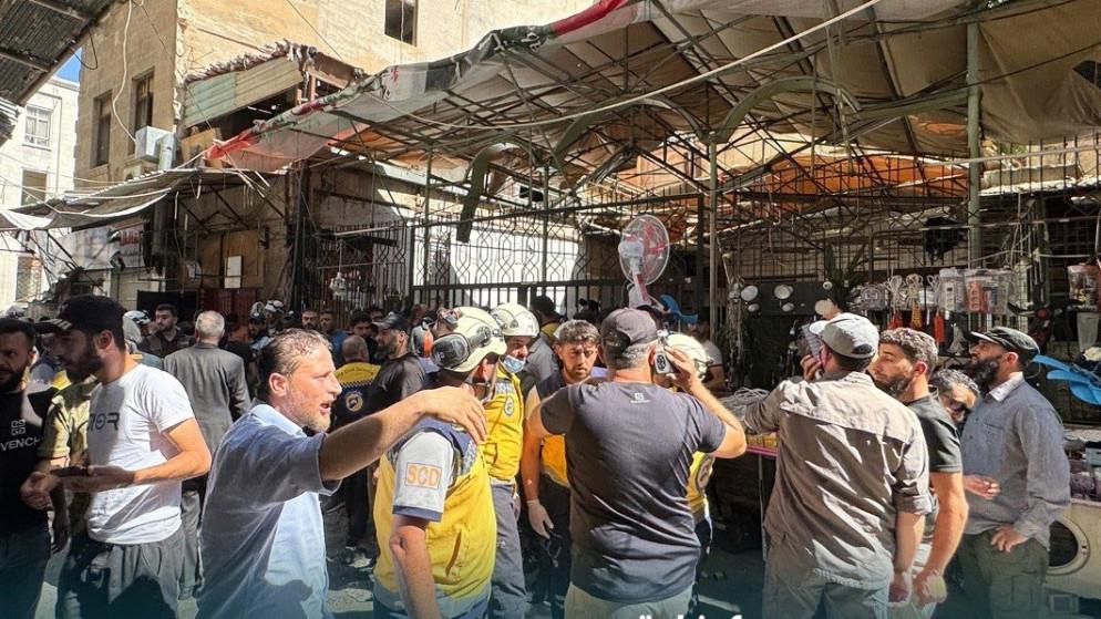 Explosive Device Detonates in Damascus Cafe, Killing At Least Nine and Wounding 20