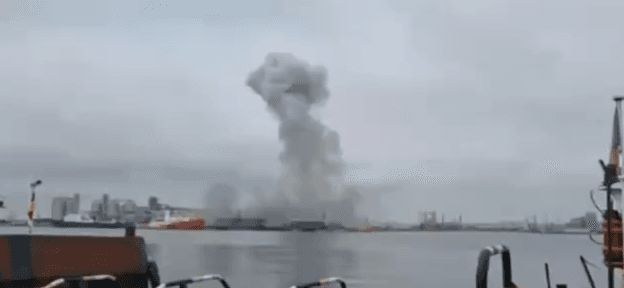 Ukrainian Maritime Drone Self-Detonates in Constanța Port After Russian Jamming