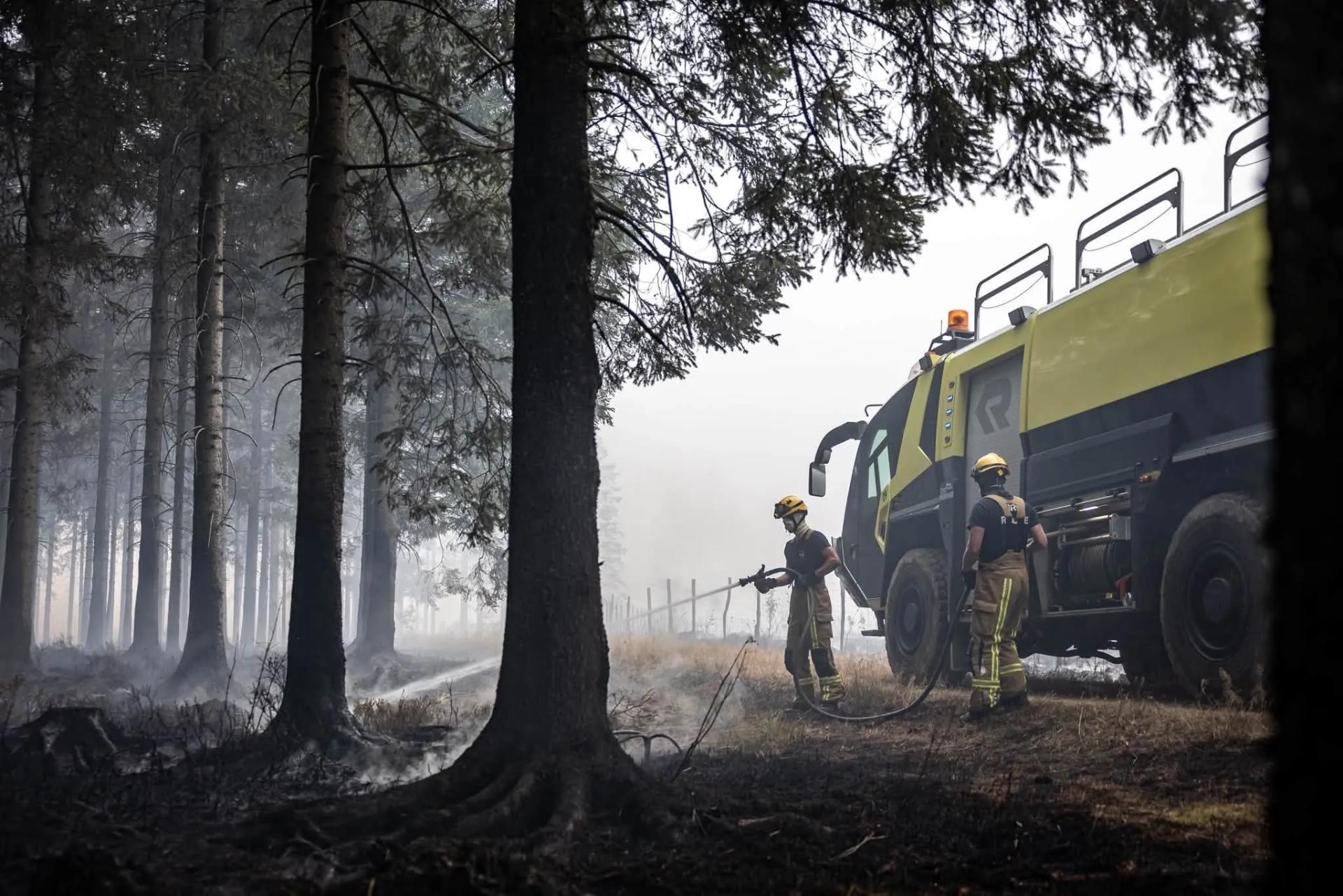 Belgium Evacuates 600 Residents as Record Wildfire Burns 2,700 Hectares Near German Border
