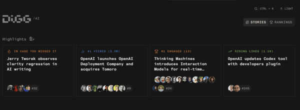 Digg Returns As AI News Aggregator Using X Real-Time Data And Sentiment Analysis