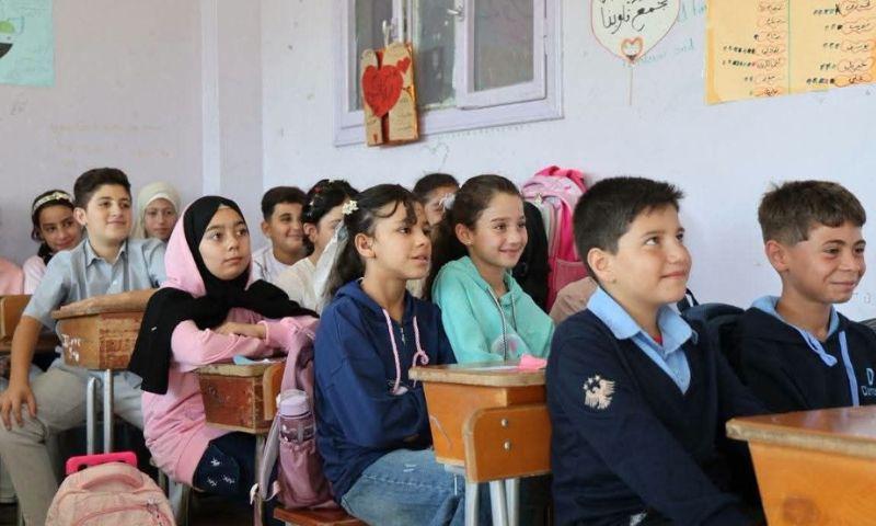 Syria’s Education Ministry Rehabilitates 1,370 Schools as 5.2 Million Students Start 2026-2027 Year
