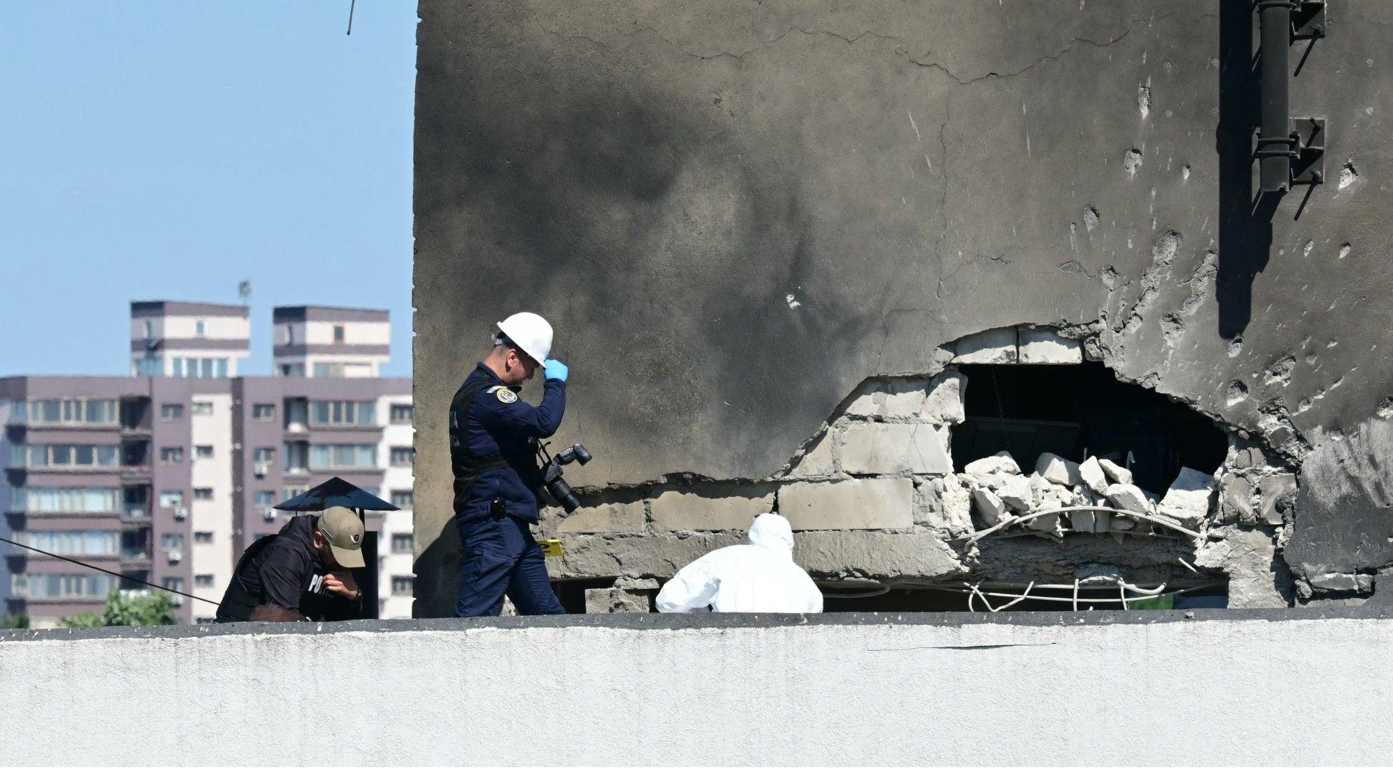 Russian Drone Crashes Into Galați Apartment Building, Injuring Two, NATO And EU Condemn