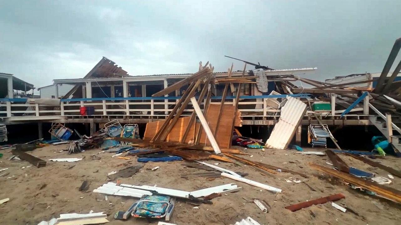 Storms Damage Sun & Surf Beach Club in Atlantic Beach as Nassau County Declares Emergency