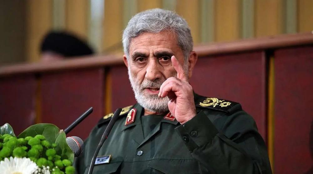 IRGC Quds Force Chief Declares US, Israel Will Retreat Empty-Handed From West Asia