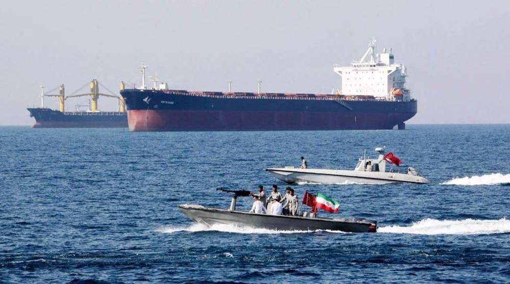 U.S. Navy intercepts Iranian oil tankers leaving Iran, orders them back toward Iranian ports