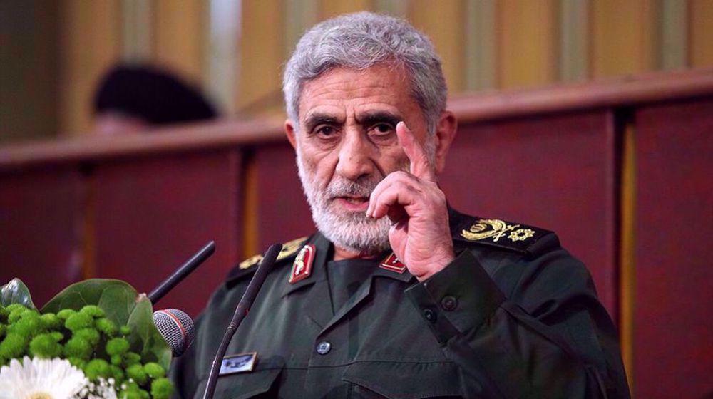 IRGC Quds Force Commander Qa'ani Rejects Israel Claims, Vows Continued Support for Hezbollah