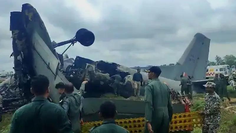 Indian Air Force AN-32 Crash Kills Five Personnel During Landing in Assam