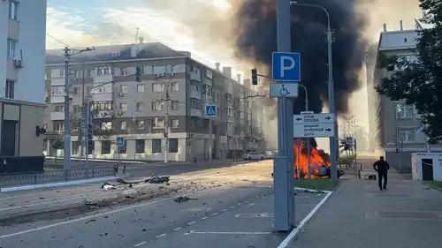 Ukraine Launches Heaviest Drone Bombardment of Russia, Hitting Russian Regions and Crimea