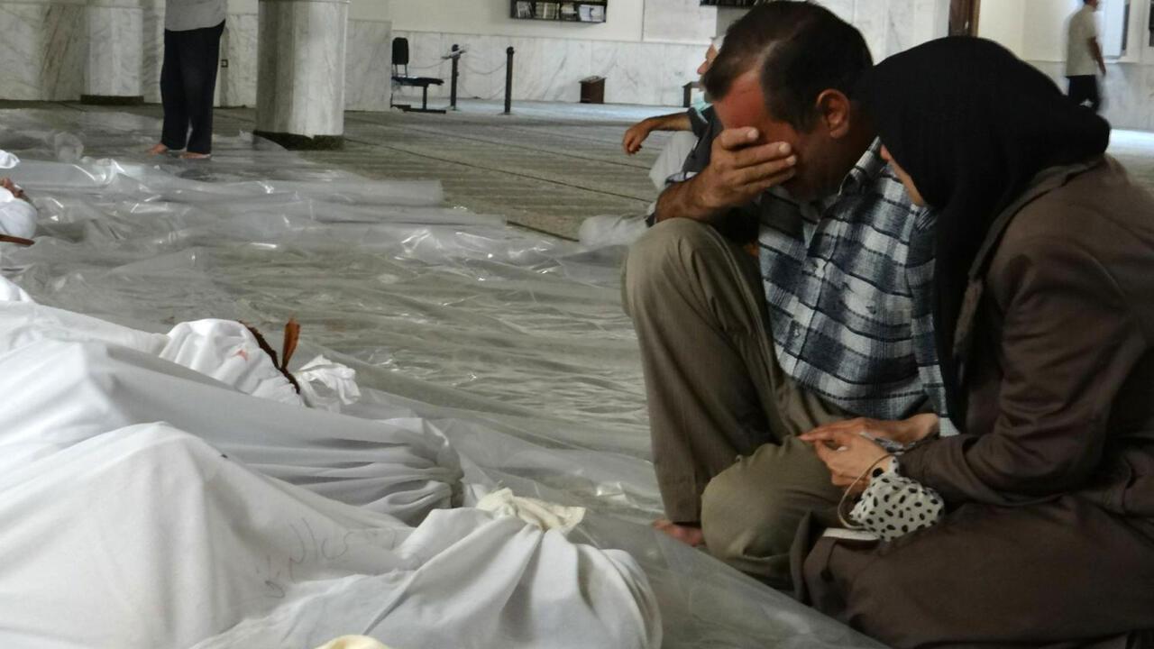 Eastern Ghouta, Damascus, commemorates the 13th anniversary of the chemical massacre.
