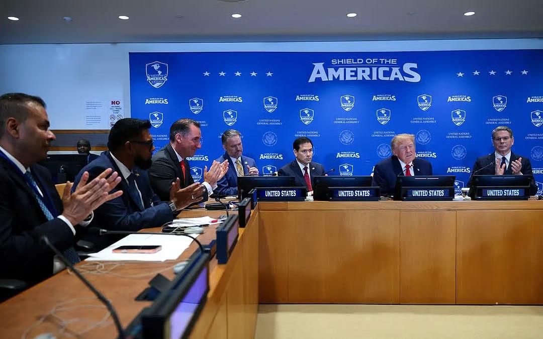 Trump Urges Shield of the Americas Nations To Sanction 24 Crime Groups
