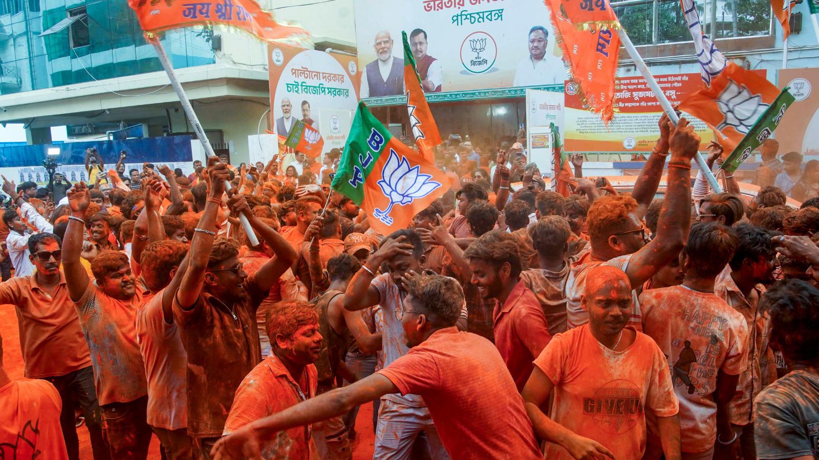BJP Wins West Bengal For First Time, Modi’s Party Takes Control of Opposition Stronghold