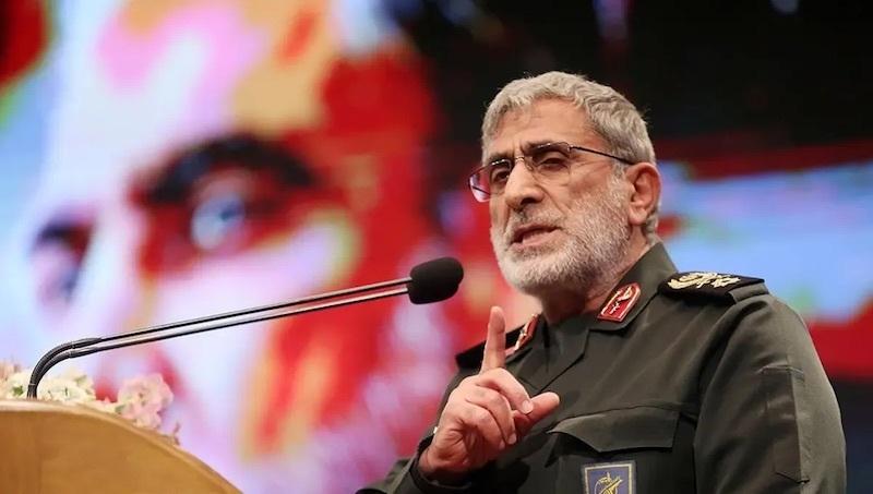 IRGC Quds Force Chief Declares US, Israel Will Retreat Empty-Handed From West Asia