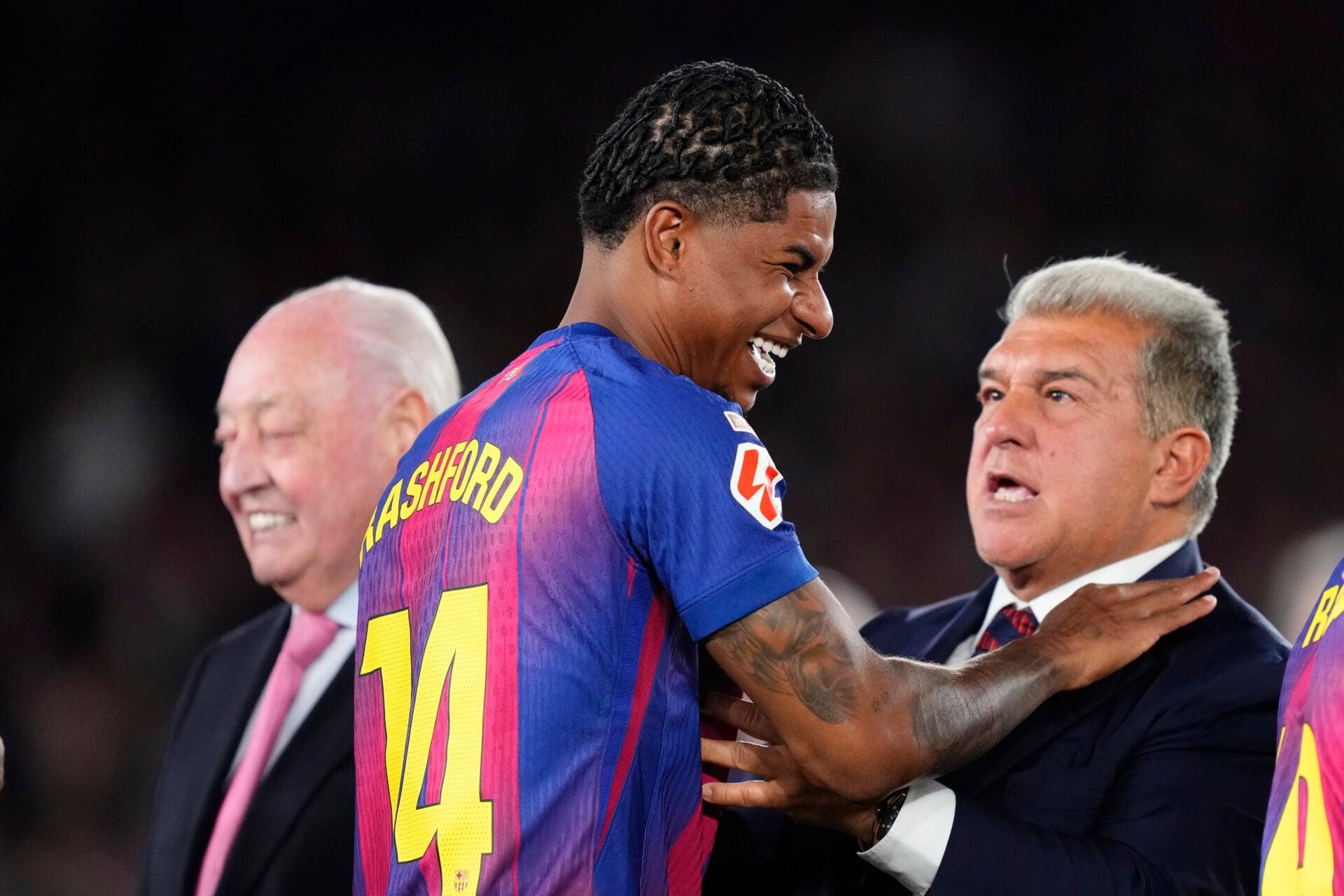 Marcus Rashford Says He Would Stay as Barcelona Beat Real Madrid 2-0 to Win La Liga