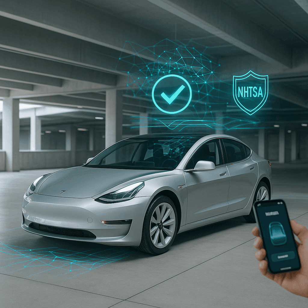 NHTSA Closes Tesla's Actually Smart Summon Probe After No Injuries