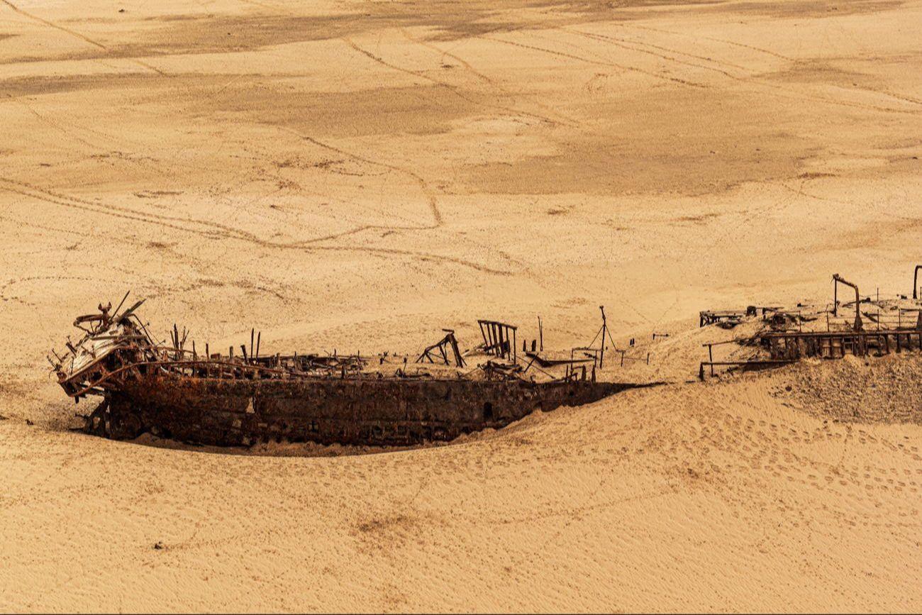 Portuguese Bom Jesus Ship Resurfaces In Namibia’s Namib Desert After 500 Years