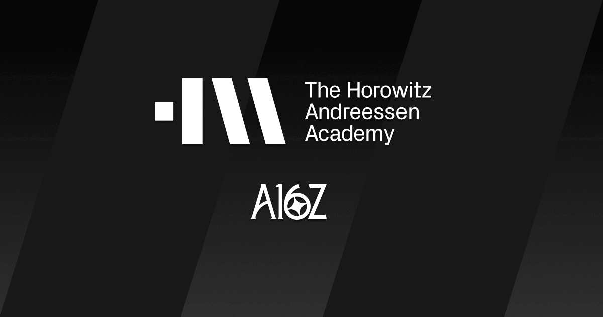 Image from Andreessen Horowitz