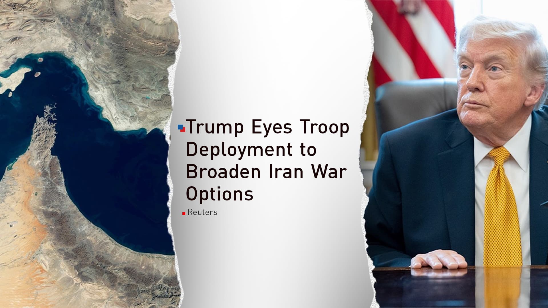 President Donald Trump Weighs Deploying Thousands of U.S. Troops to Iran as War Intensifies