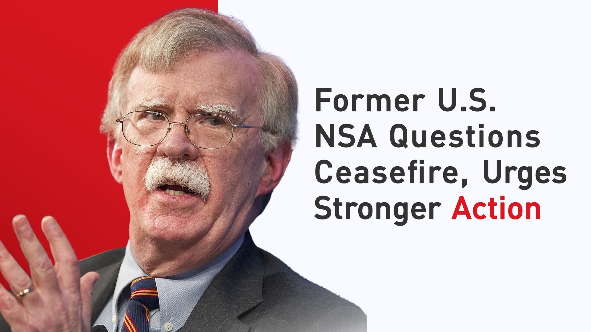 John Bolton Says U.S. And Israel’s Iran Attacks Aim for Regime Change, Not Negotiations