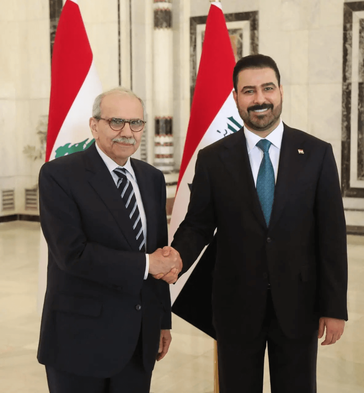 Nawaf Salam Meets Ali al-Zaidi in Baghdad to Relaunch Kirkuk-Tripoli Oil Pipeline