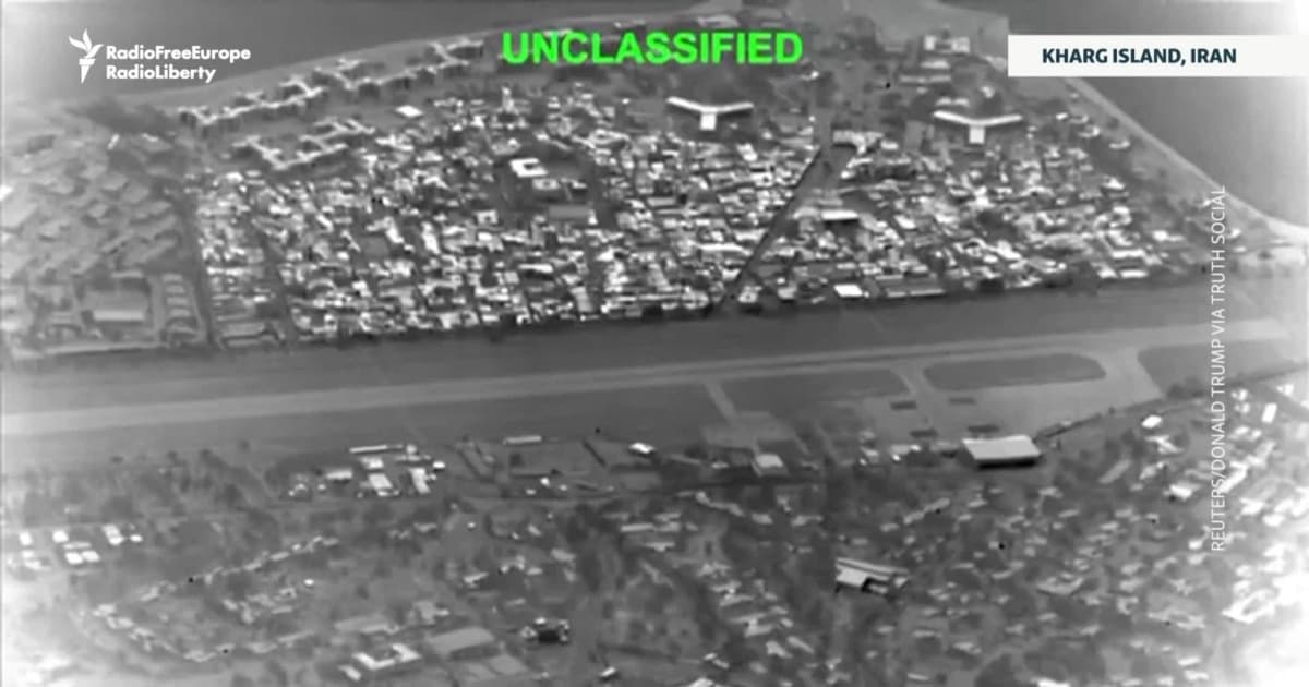 Trump says US obliterated Kharg Island military targets, vows Navy escorts through Strait