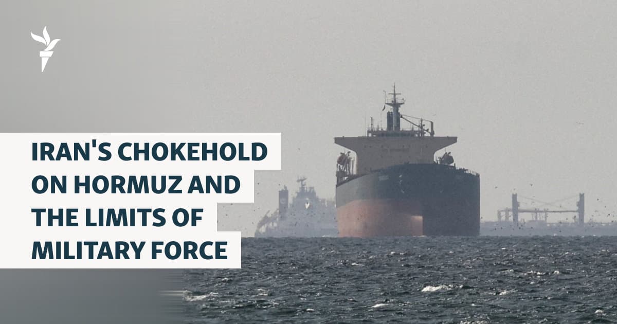 Iran Closes the Strait of Hormuz to Normal Traffic with Strikes and Mines