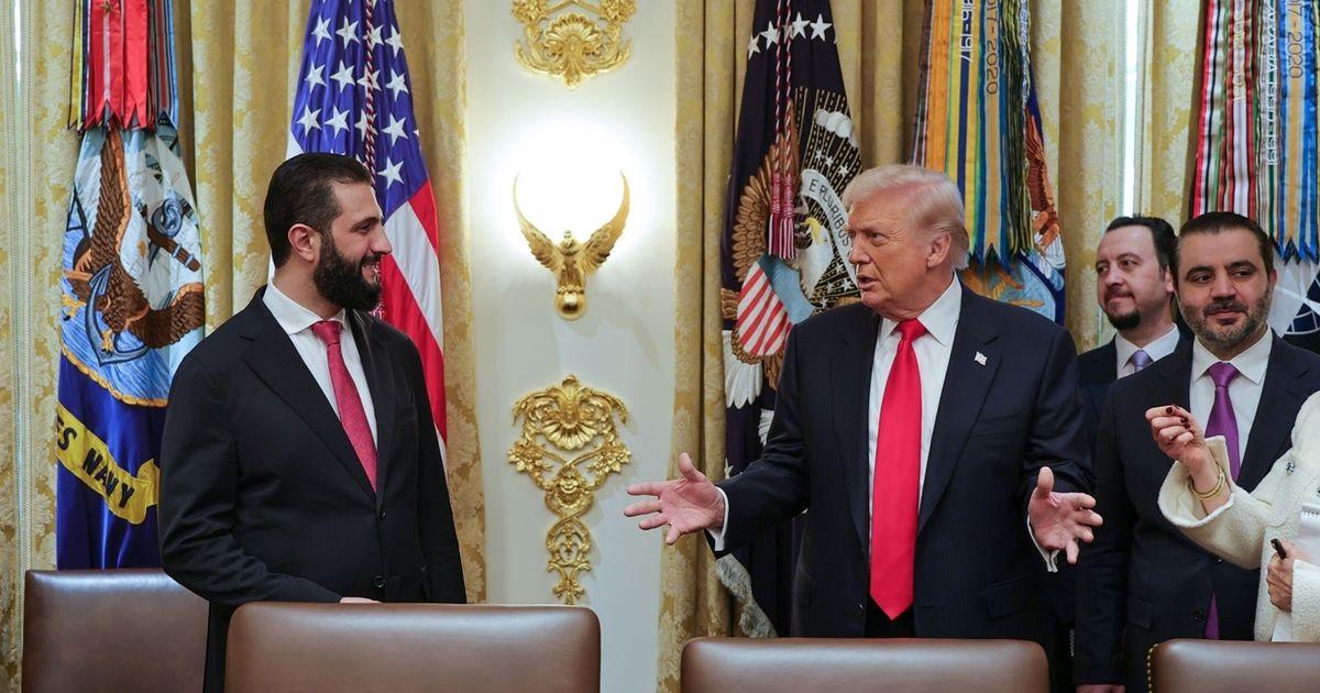 Ahmed Al-Sharaa Calls Donald Trump To Lift Remaining U.S. Sanctions On Syria