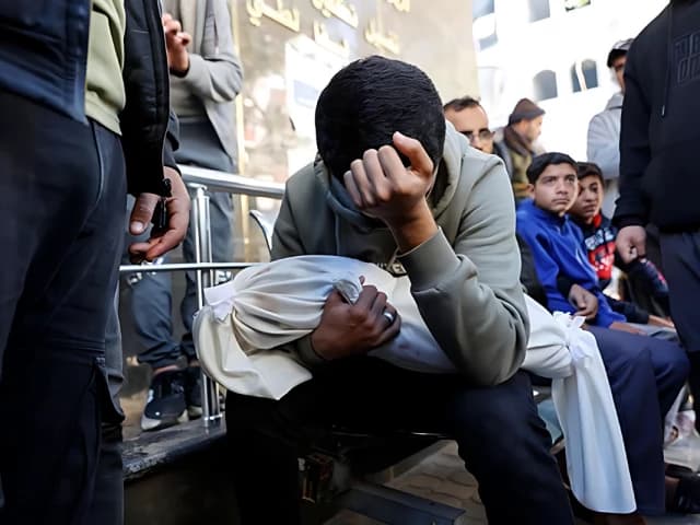 Israel Kills At Least 11 Palestinians in Gaza Airstrikes, Strikes Tent Camp Sheltering Displaced Families