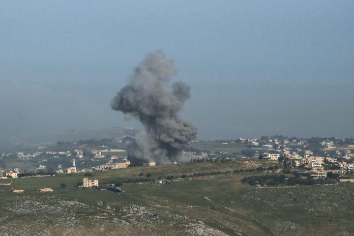 Hezbollah fighters targeted an Israeli occupation army command vehicle at the Jal Al-Alam site, using the Ababil attack quadcopters, resulting in its destruction and the burning of two nearby vehicles: Military Media Statement 8
