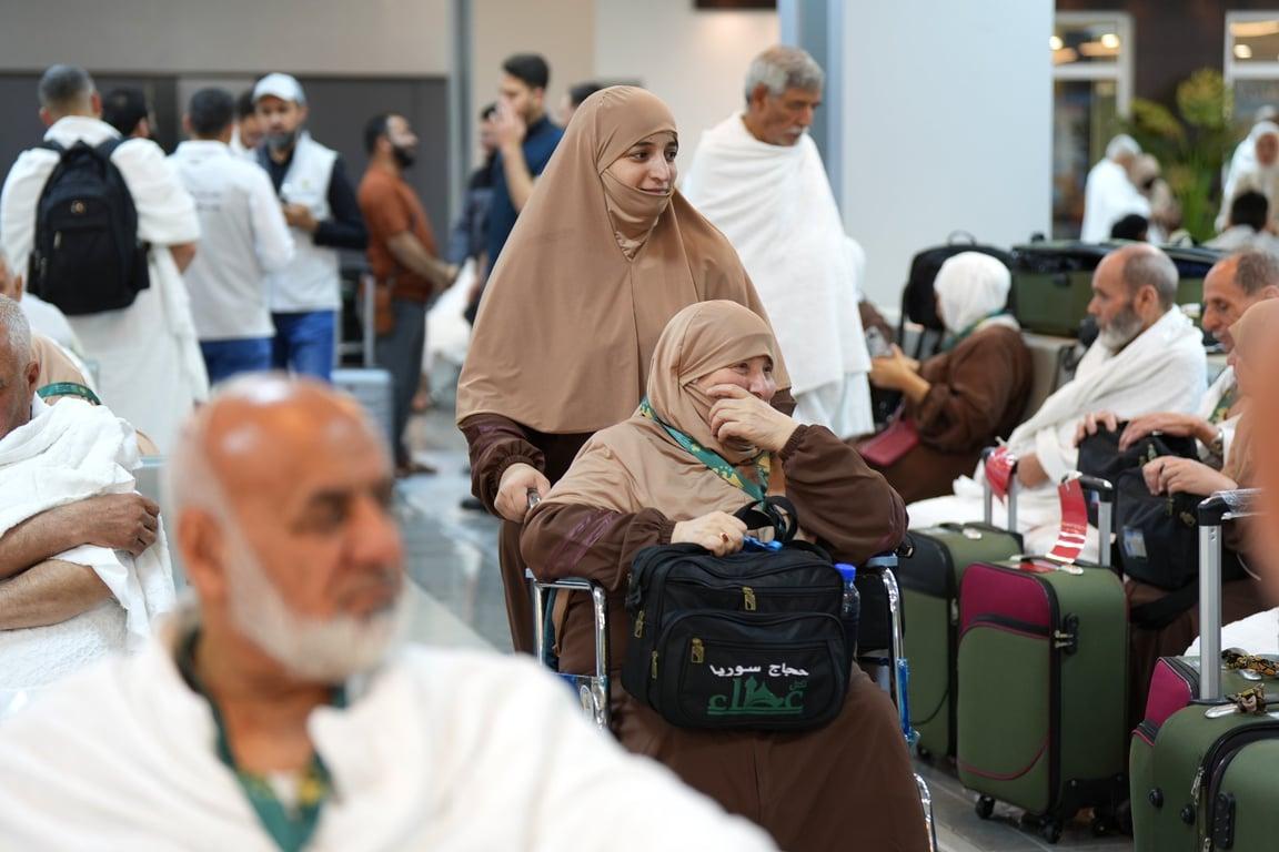 Syrian Pilgrims Depart Damascus Airport for Jeddah on First Hajj Flights