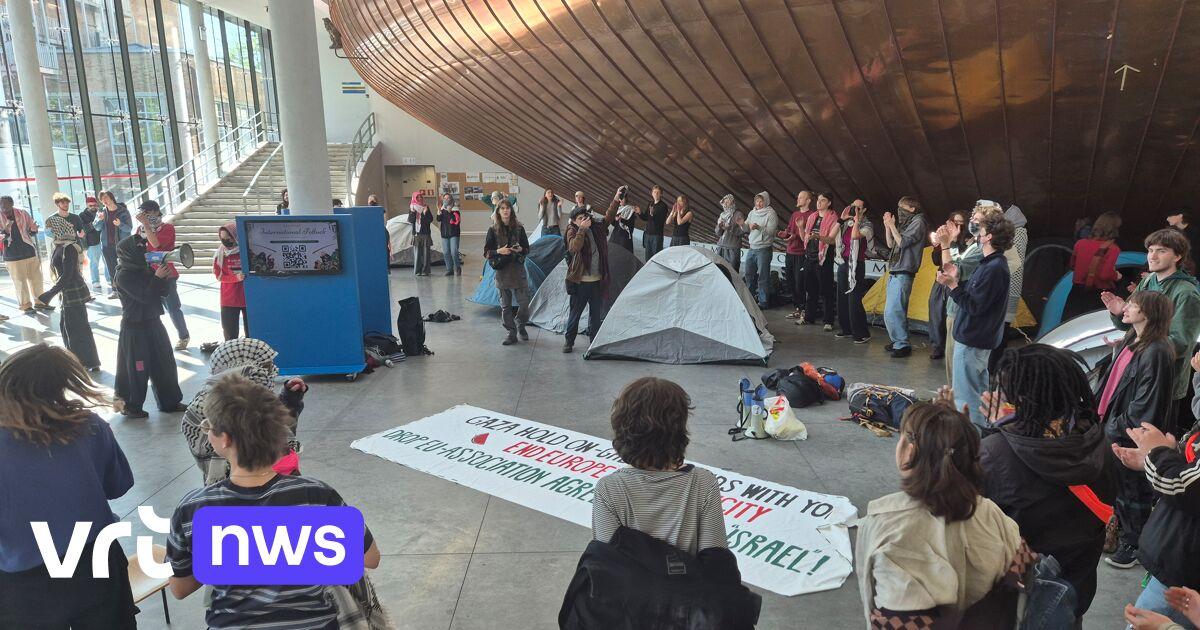 Pro-Palestinian Activists Occupy Ghent University Campus Demanding Full Academic Boycott of Israel
