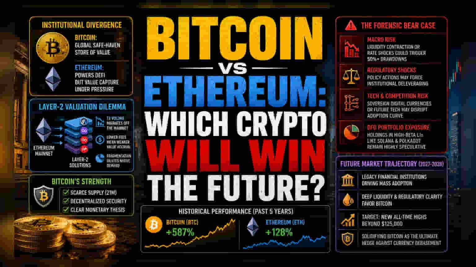 James Wo Says Bitcoin Remains Dominant Institutional Asset, Rejects Tom Lee’s $250,000 Ether Call