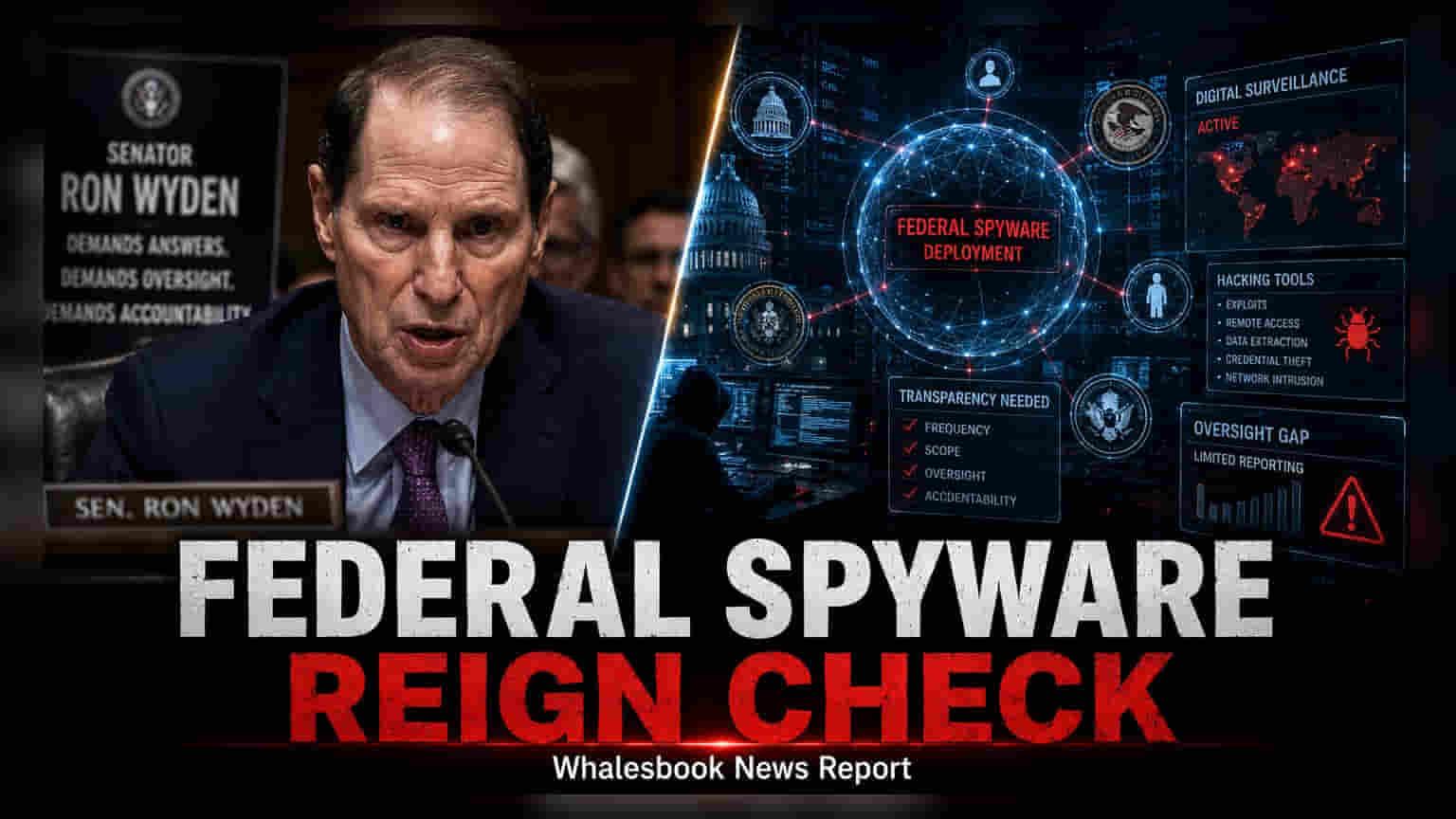 Ron Wyden, Greg Casar Seek GAO Review Of Federal Spyware Hacking Of Americans