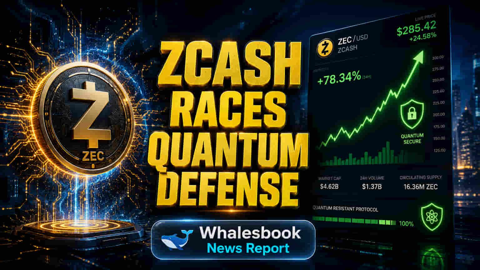 Zcash Plans Quantum-Recoverable Wallets Within a Month, Targets Full Post-Quantum Status by 2027