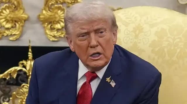 US President Donald Trump Says U.S. Strikes on Iran Prevented Nuclear World War III