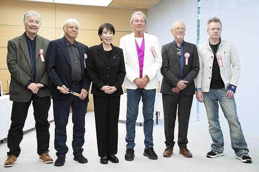 Japanese Prime Minister Sanae Takaichi Hosts Deep Purple At Tokyo Office