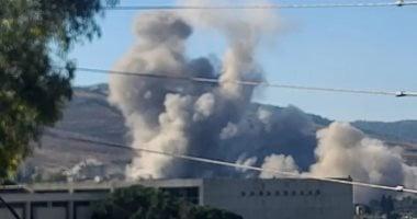 Al-Manar correspondent: Israeli occupation forces set fire to houses between the southern Lebanese towns of Al-Mansouri and Majdal Zoun