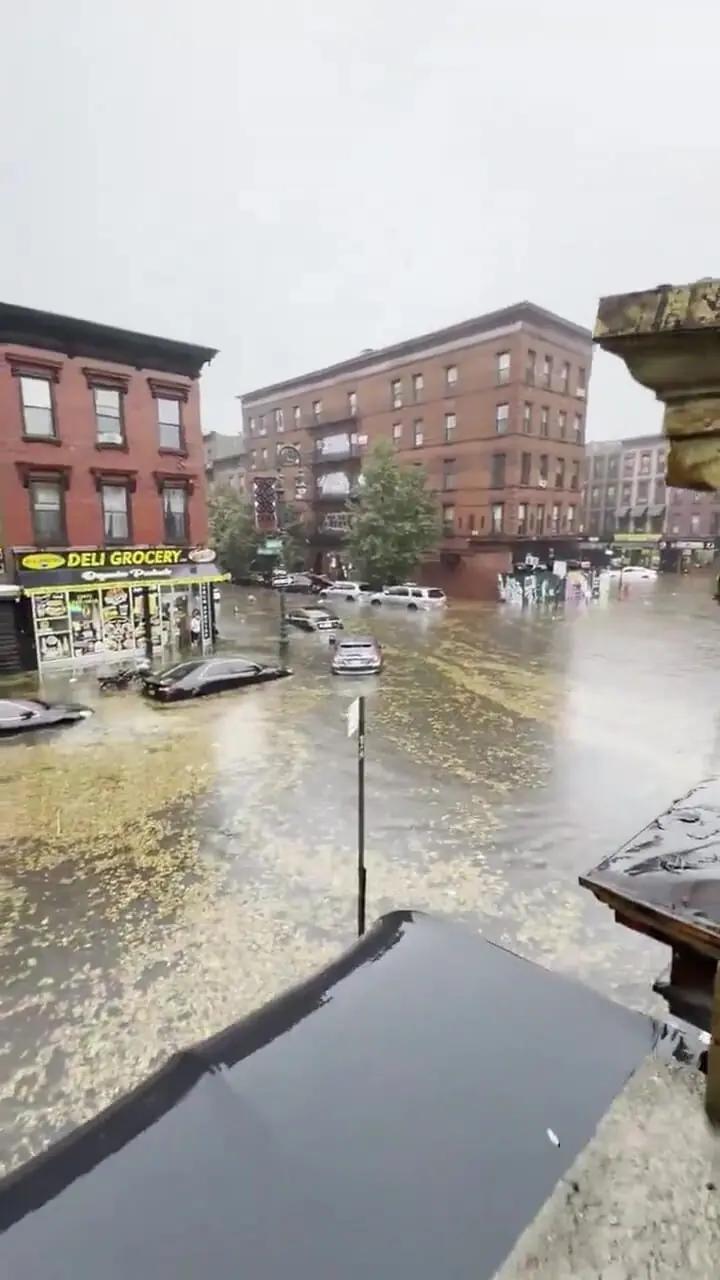 Record-Breaking Storm Floods New York Basements, Killing Two Men
