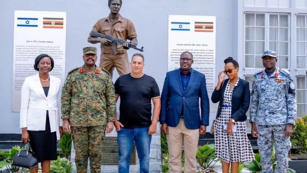 Uganda Unveils Yoni Netanyahu Memorial at Old Entebbe Airport Terminal