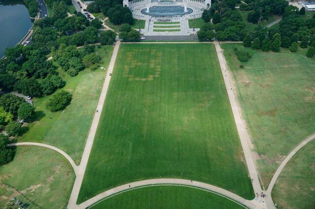 U.S. Park Police Respond After Vandals Etch “86 47” on National Mall