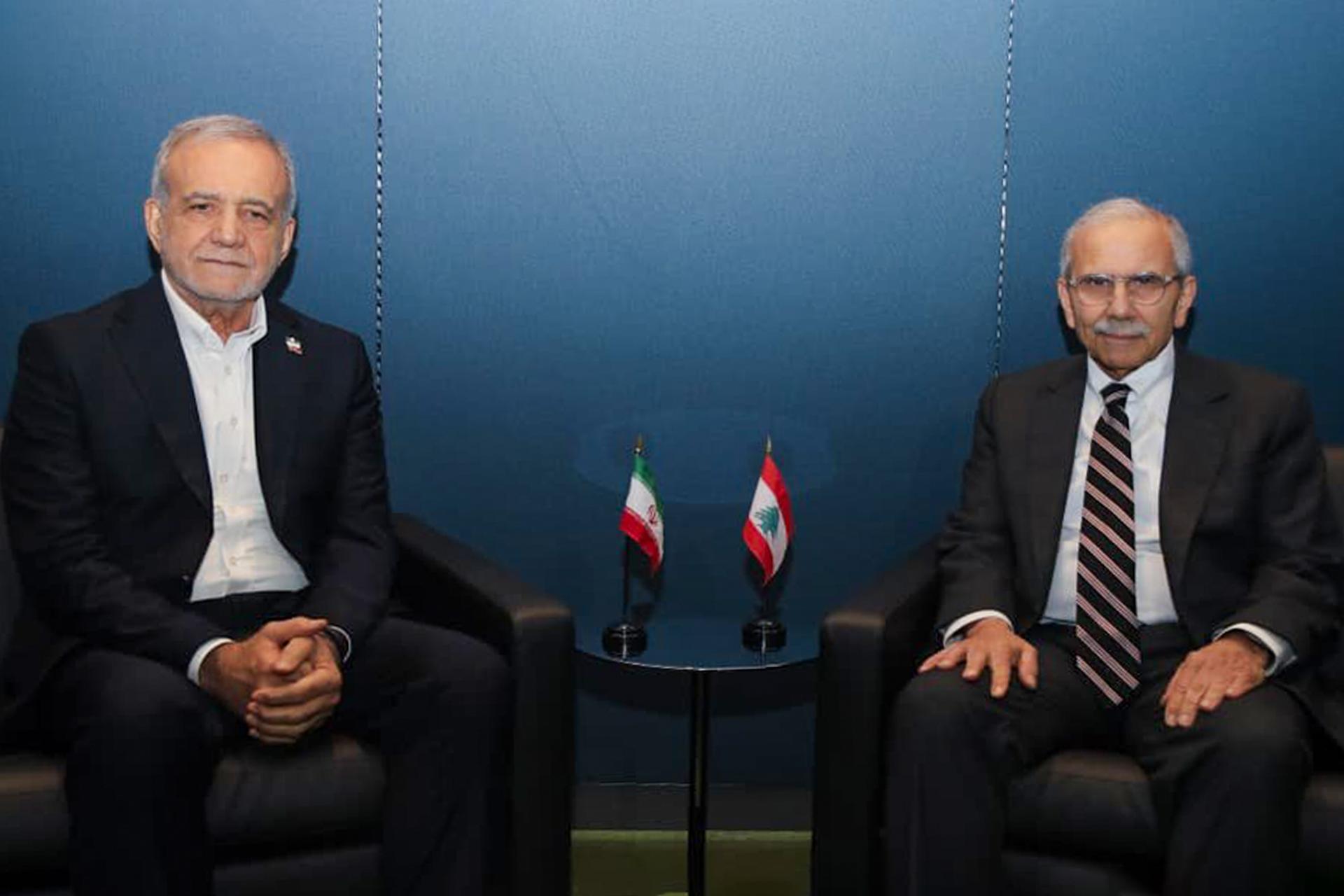 Nawaf Salam Says Lebanon Wants State-To-State Relationship With Iran