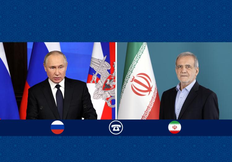 Pezeshkian Congratulates Putin on Birthday as Iran, Russia Pledge Deeper Strategic Cooperation