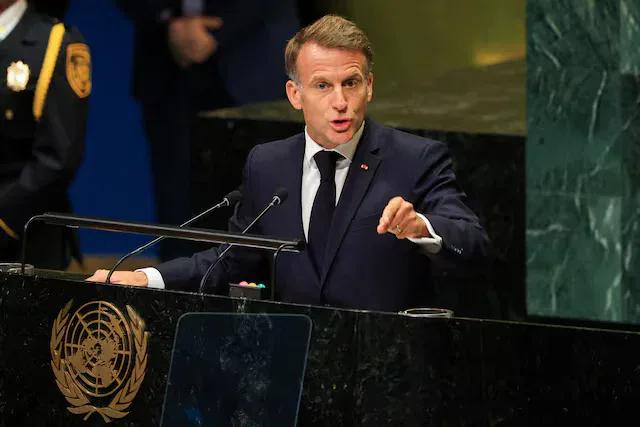 Emmanuel Macron Urges UN Moratorium on Strikes on Civilian and Energy Targets in Ukraine