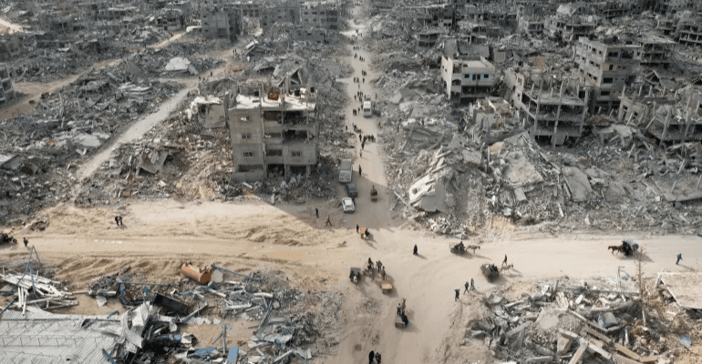 Israel Restricts Aid Deliveries as Winter Storm Drenches Gaza's Displaced