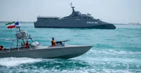 Iran Launches Live-Fire Naval Drills In Strait Of Hormuz