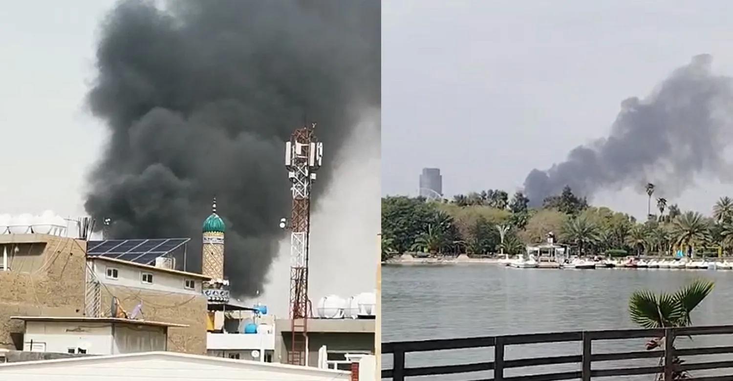 Outlaw groups launch drone strike on Iraqi intelligence HQ, officer killed.