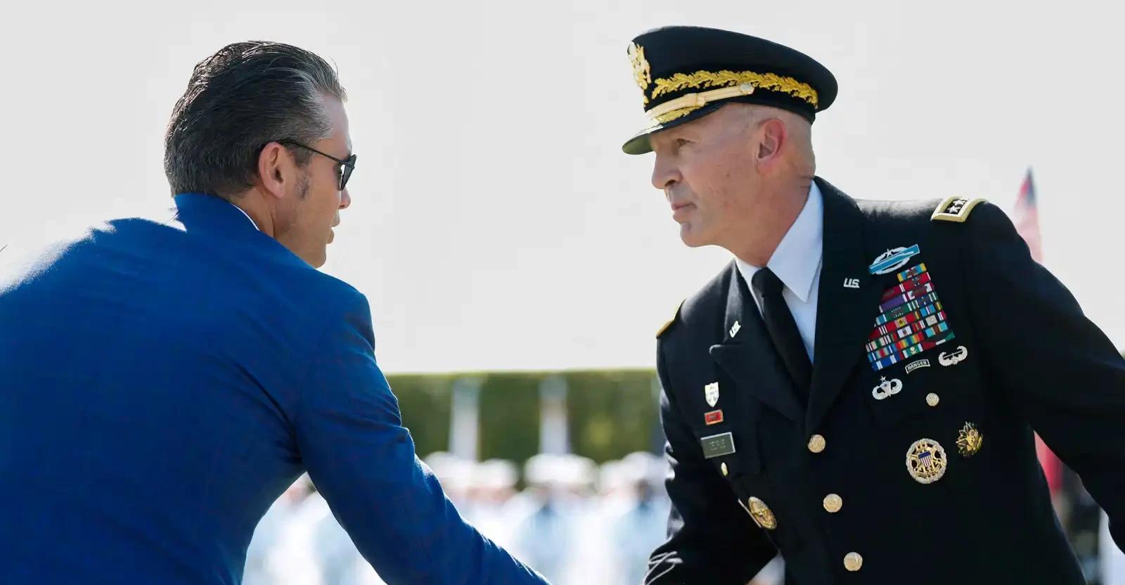 Defense Secretary Hegseth Ousts Army Chief Gen. Randy George Amid Iran War